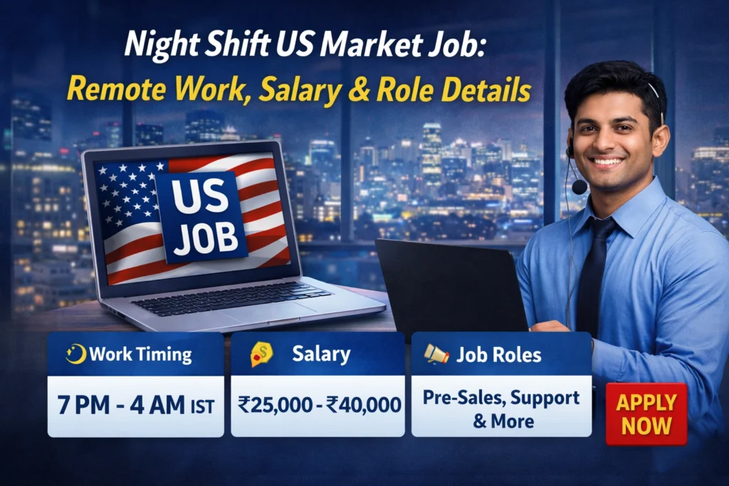 Night Shift US Market Job: Remote Work, Salary & Role Details