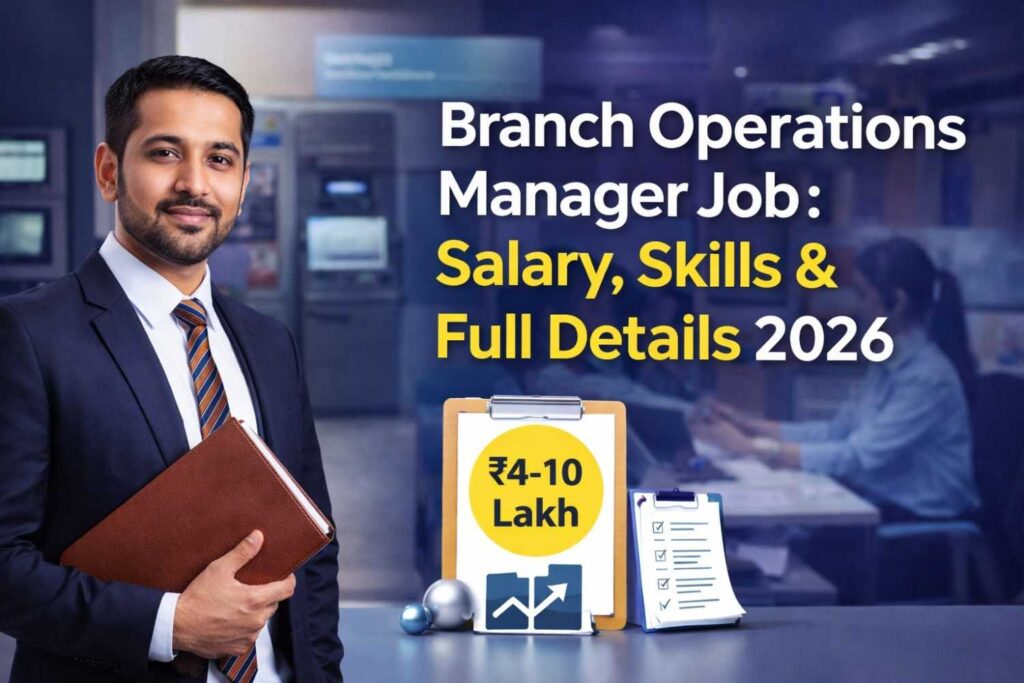 Branch Operations Manager Job : Salary, Skills & Full Details 2026